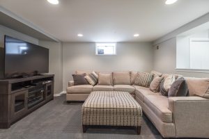 Basement relax room